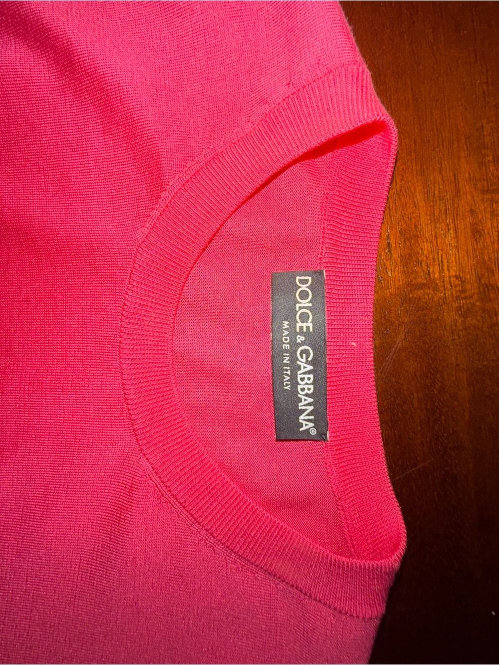 Dolce & Gabbana Pink Long Sleeve sweater - Picture 2 of 3